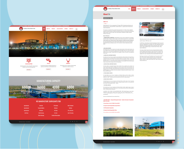 Website Redevelopment - unitopchemicals.com